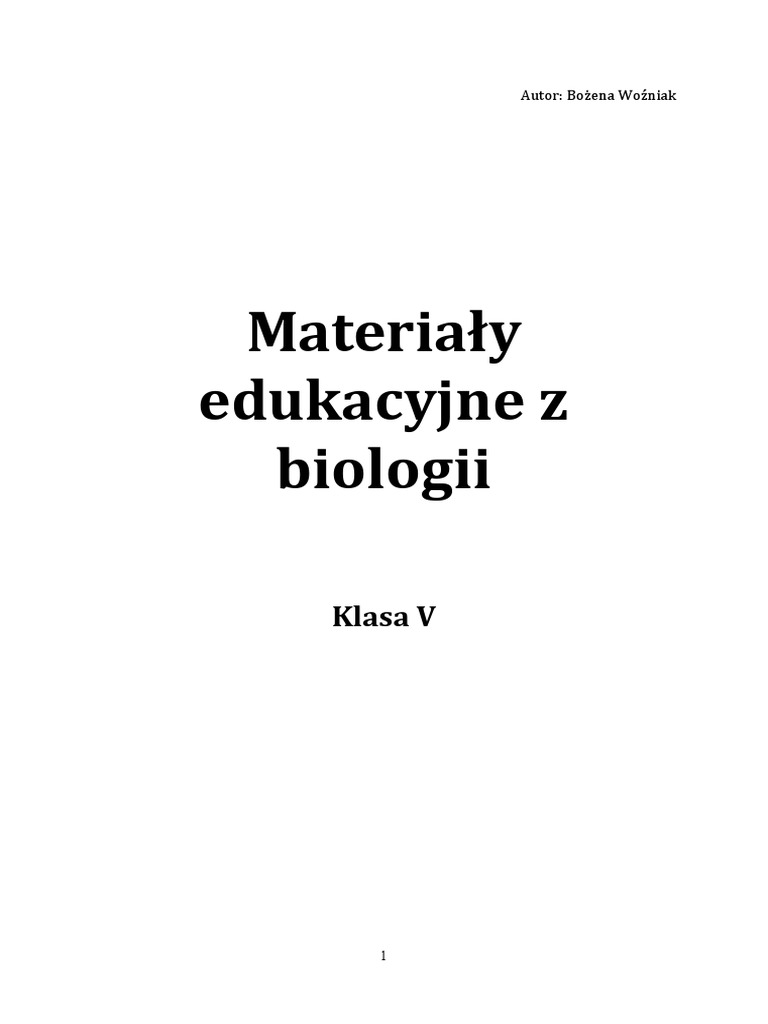 Notatki Klasa 5 | PDF