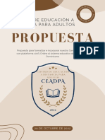 Ceadpa, Proyecto