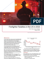 NFPA Fire fighting deaths