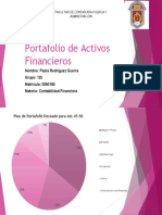 Portafolio de Activos Financieros