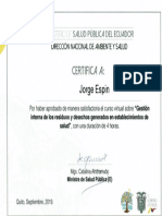 Gestión interna de residuos y desechos generados en establecimientos de salud_Certificado