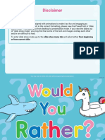 Copy of Would You Rather Summer Break Edition Powerpoint Amp Google Slides Us e 887