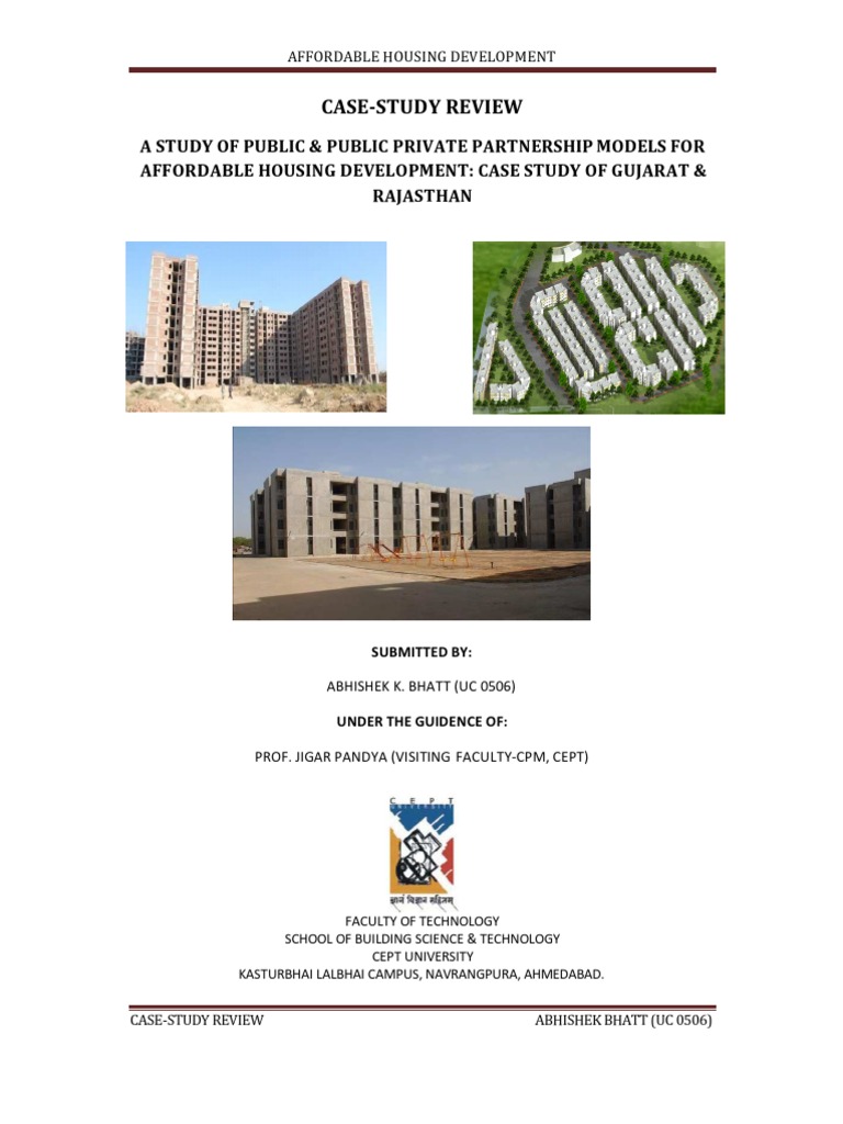affordable housing case study pdf