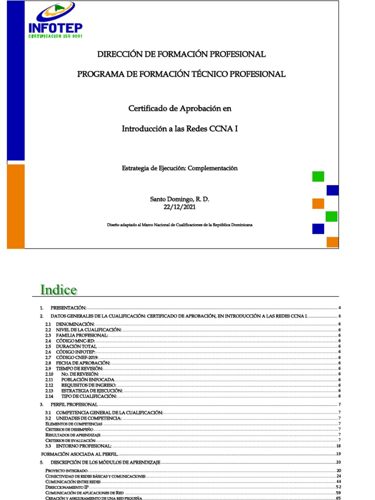 Introducción A Las Redes Ccna1 Pdf Red De Computadoras Modelo Osi