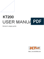 KT200 Manual