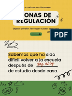 Zonas de Regulación ASE Aprendizaje Social y Emocional - AGOSTO