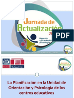 Planificación en La Unidad de Orientación y Psicología