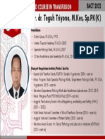 Dr. Dr. Teguh Triyono, MKes, SPPK (K)
