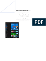 Ventajas de Windows 10