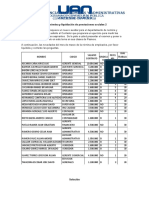 Taller de Nomina Tercer Corte Pasivos 2022-2