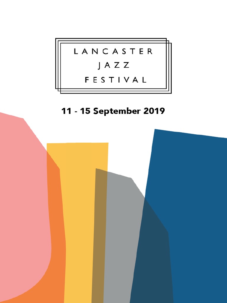 2019 Lancaster Jazz Programme PDF