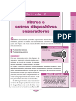 Unidade 1. 4 - Filtros e Outros Dispositivos Seladores