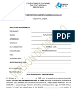 Contrato Educacional Hispano Americano 2023 - Sello