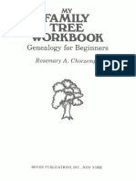 Dover My Family Tree Workbook - Genealogy For Beginners