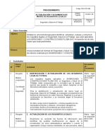 PRO-SST-006 Actualización de Matriz Requerimientos Legales (Seguridad)