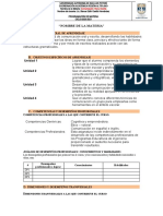 Formato de Programación de Materias