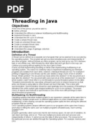 Threading in Java