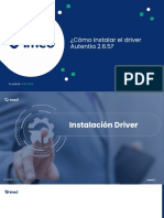 Como Instalar El Driver Autentia 2.6.5