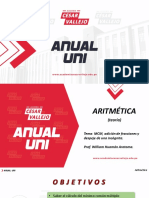 Anual Uni - Semana Introductoria - Aritmética