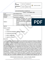 Proceso de capacitación sobre seguimiento al desarrollo infantil y salud mental