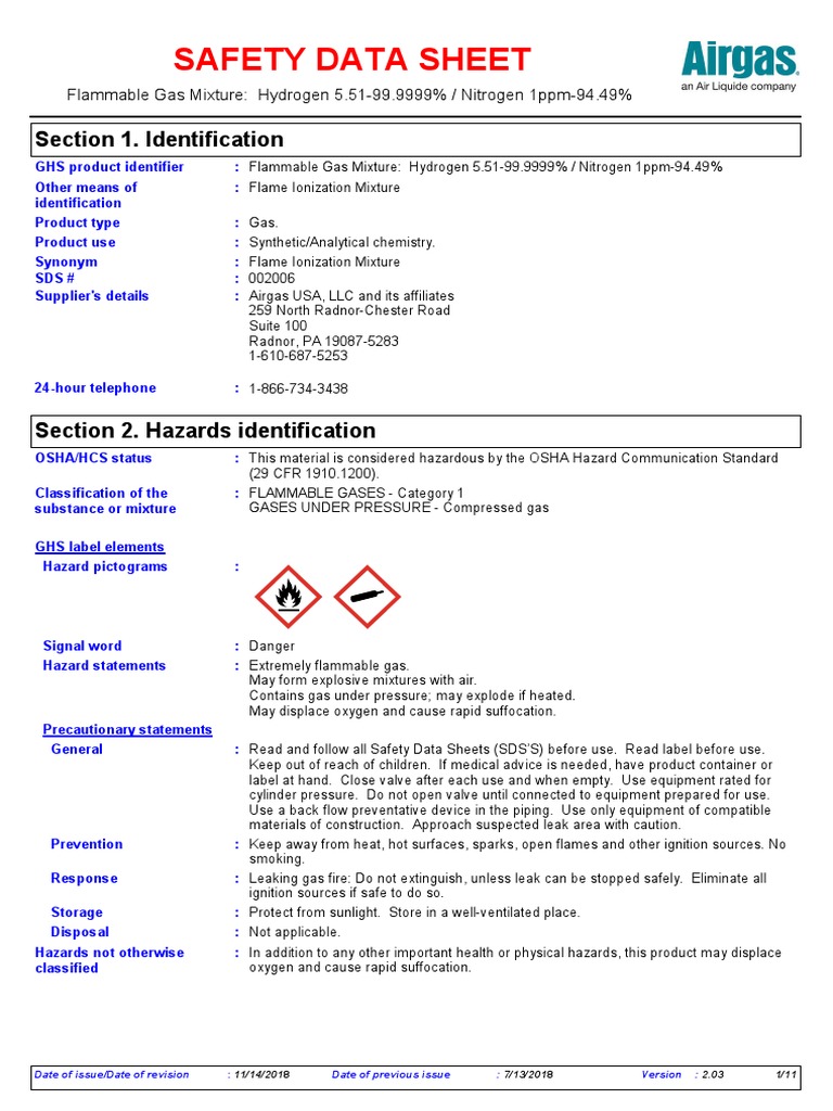 Un 1789 Msds: Onu 1789 Pdf _ SAFETY DATA SHEET 56887 0.5N HYDROCHLORIC ...