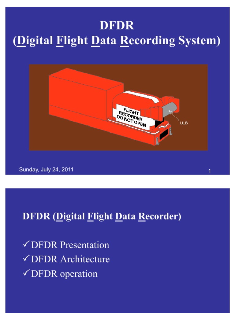 Basic Avionics CourseFDR PDF