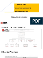 Metode Kerja Handling Chiller PS Senen