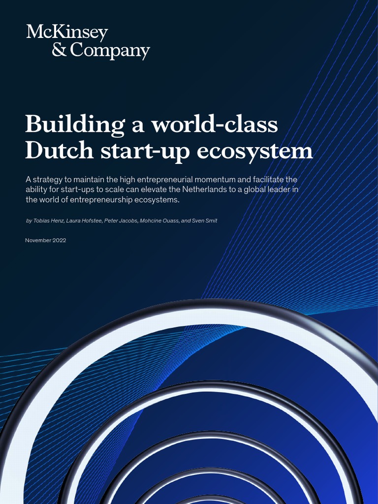 Building A World-Class Dutch Start-Up Ecosystem | PDF