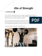 14 Benefits of Strength Training