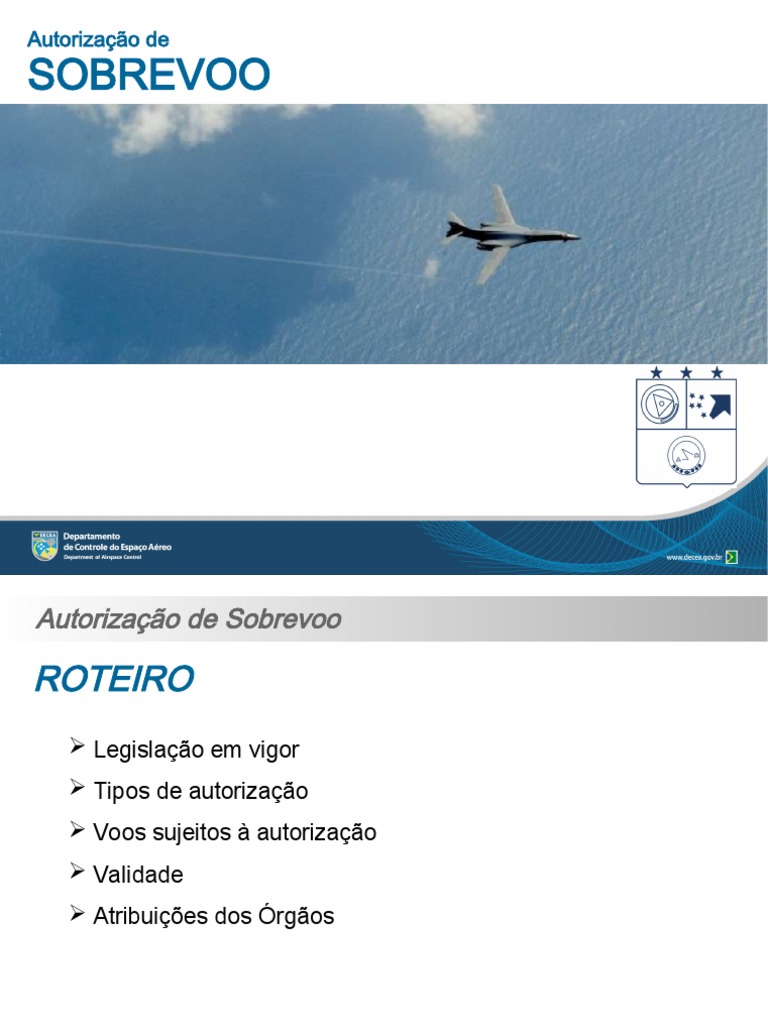 Tipos e Procedimentos de Sobrevoo | PDF