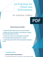 Best Practices For Police Law Enforcement