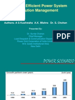 IT Tools For Efficient Power System Distribution Management:: A S Kushwaha A.K. Mishra Dr. S. Chohan