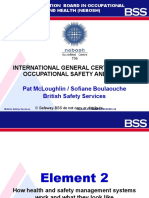B C21 2019 IGC1 Element 2 How Health and Safety Management Systems V3 WM