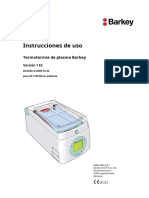 Barkey Plasmatherm - Use Manual - En.es