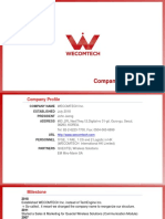 Company Profile Wecomtech - 2020 - Public