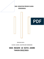 Laporan Kegiatan Projek Suara Demokrasi