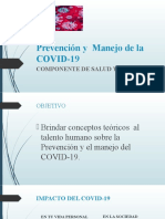 Prevención y El Manejo Del COVID-19