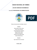 Sistema de Planeamiento Estratégico Nacional