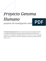 Proyecto Genoma Humano - Wikipedia, La Enciclopedia Libre