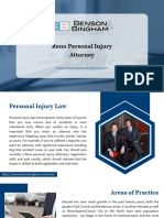 Reno Personal Injury Attorney | Benson & Bingham