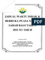 Jadual Waktu Imsak Dan Berbuka Puasa Tahun 1442H