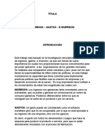 Ingresos-Gastos-Inversiones: Análisis Colombia vs Perú