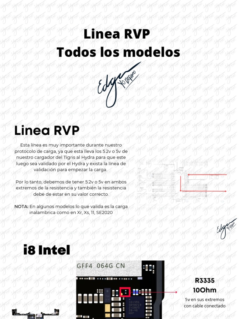 Especificaciones de la Línea RVP | PDF | Informática | Ingeniería ...