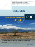 UKL-UPL Pembangunan Hunian