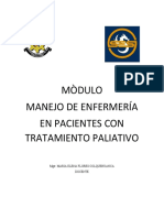 Lic - Maria Elena Flores C. Informe Final de Módulo Manejo de Enfermeria en Pacientes Con Tratamiento Paliativo