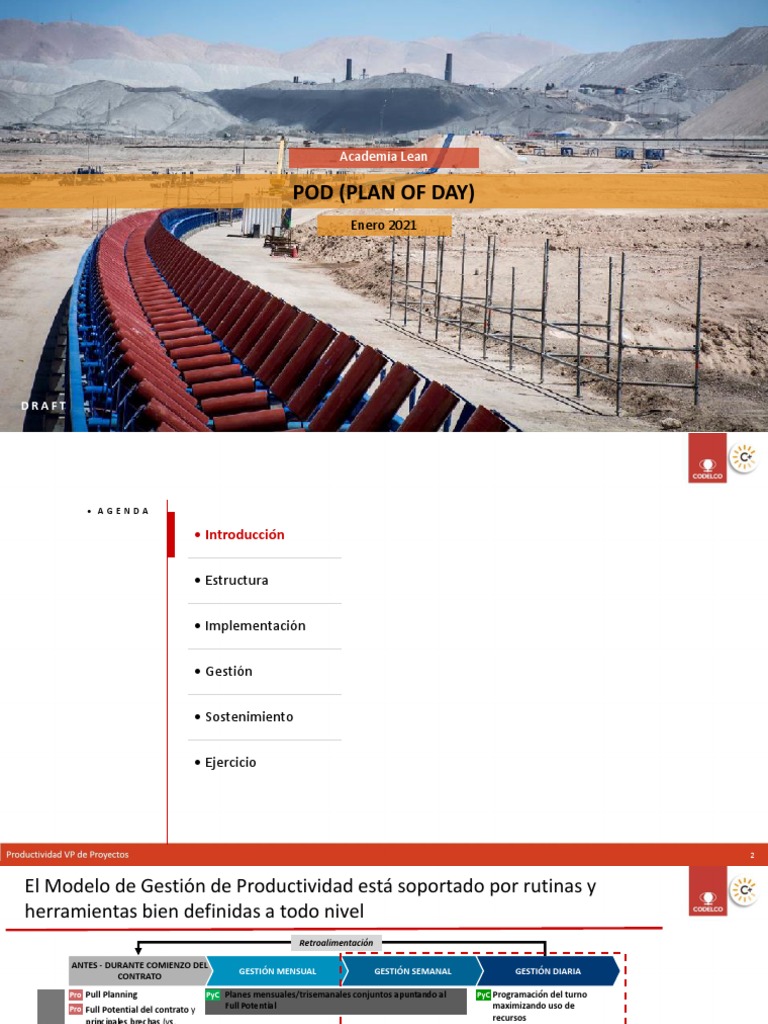 Gestión y Planificación de POD en Construcción | PDF | Planificación ...