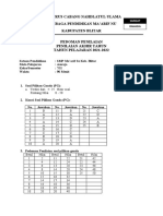 Pedoman Penilaian Pat Aswaja Kelas 7