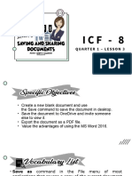 ICF - 8-Lesson 3