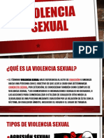 Violencia sexual: tipos, identificación de víctimas y ley de protección