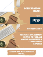 Dissertation Model